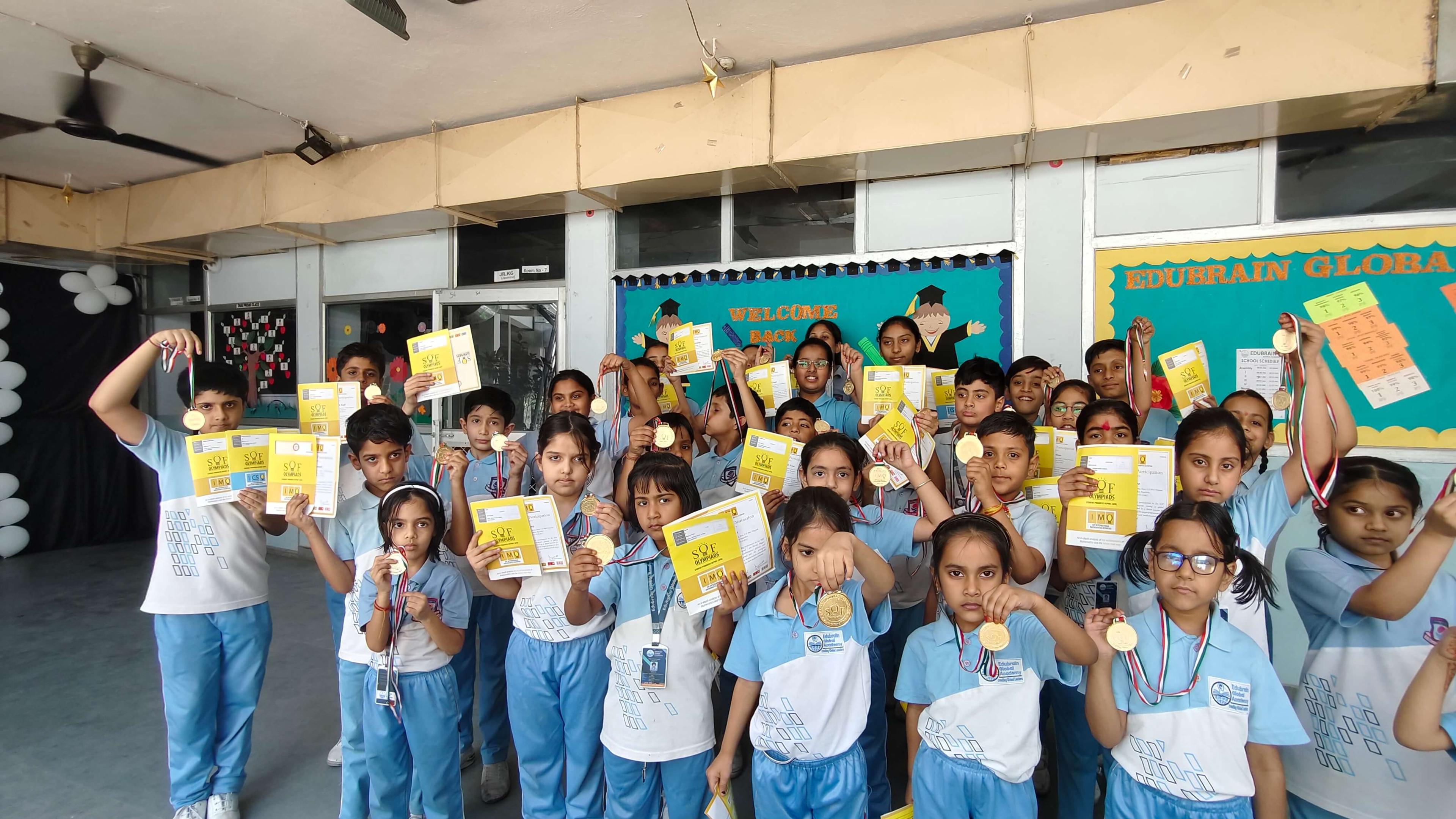 Students celebrating